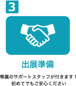 出展準備