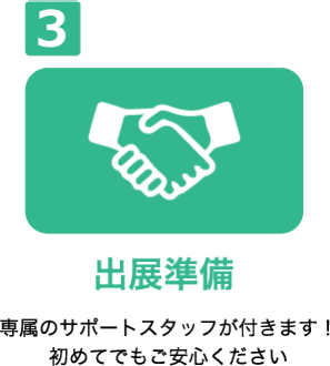 出展準備